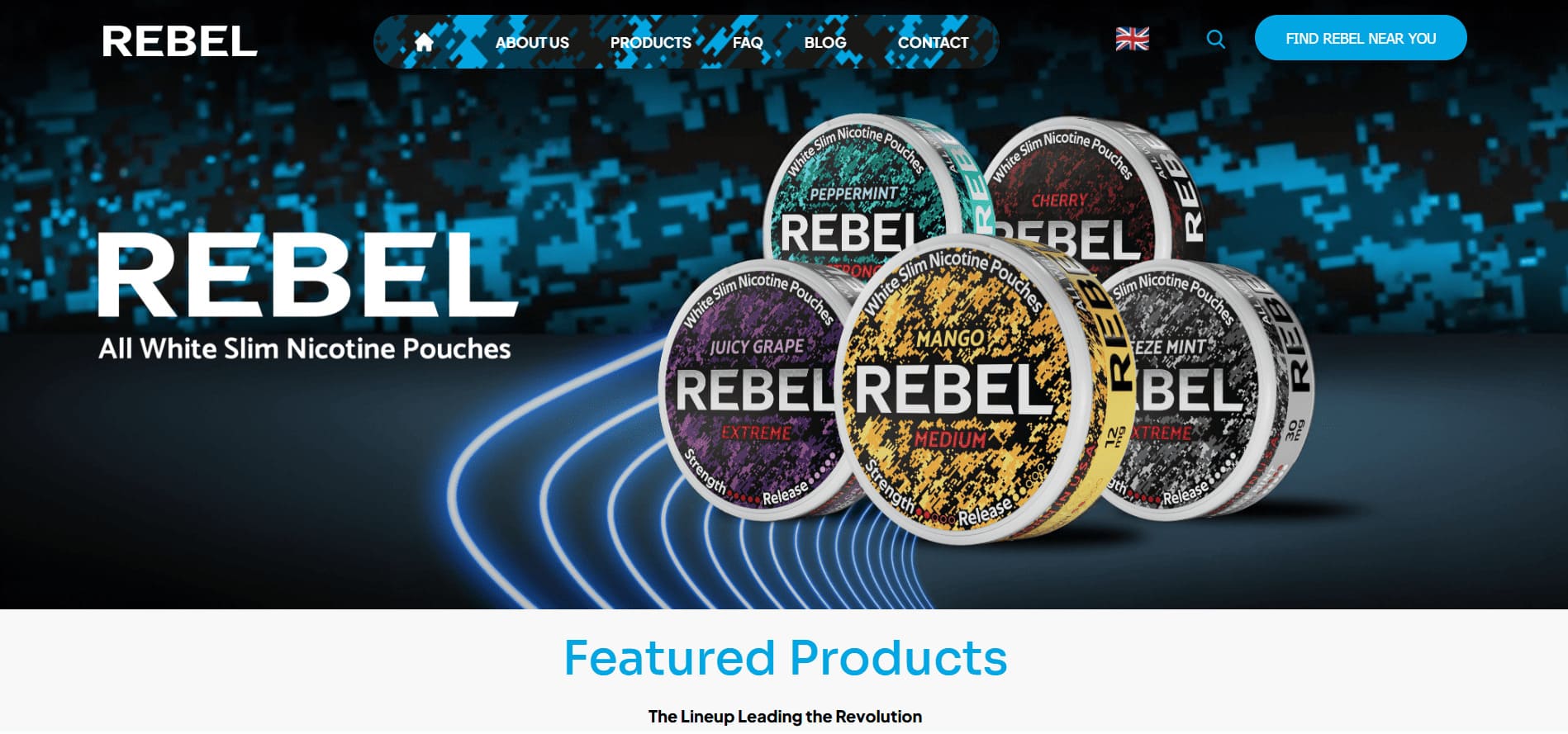 Rebel Snus Website